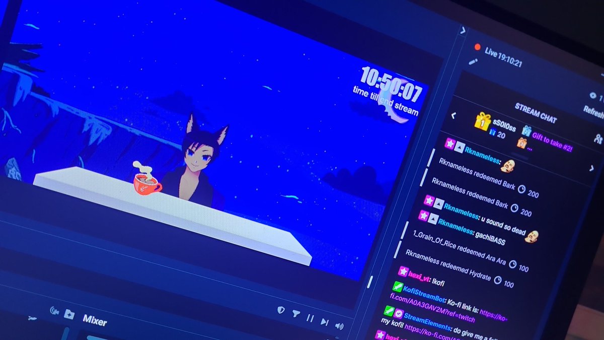 Last 11 hrs before stream ends, do drop by and say hi!