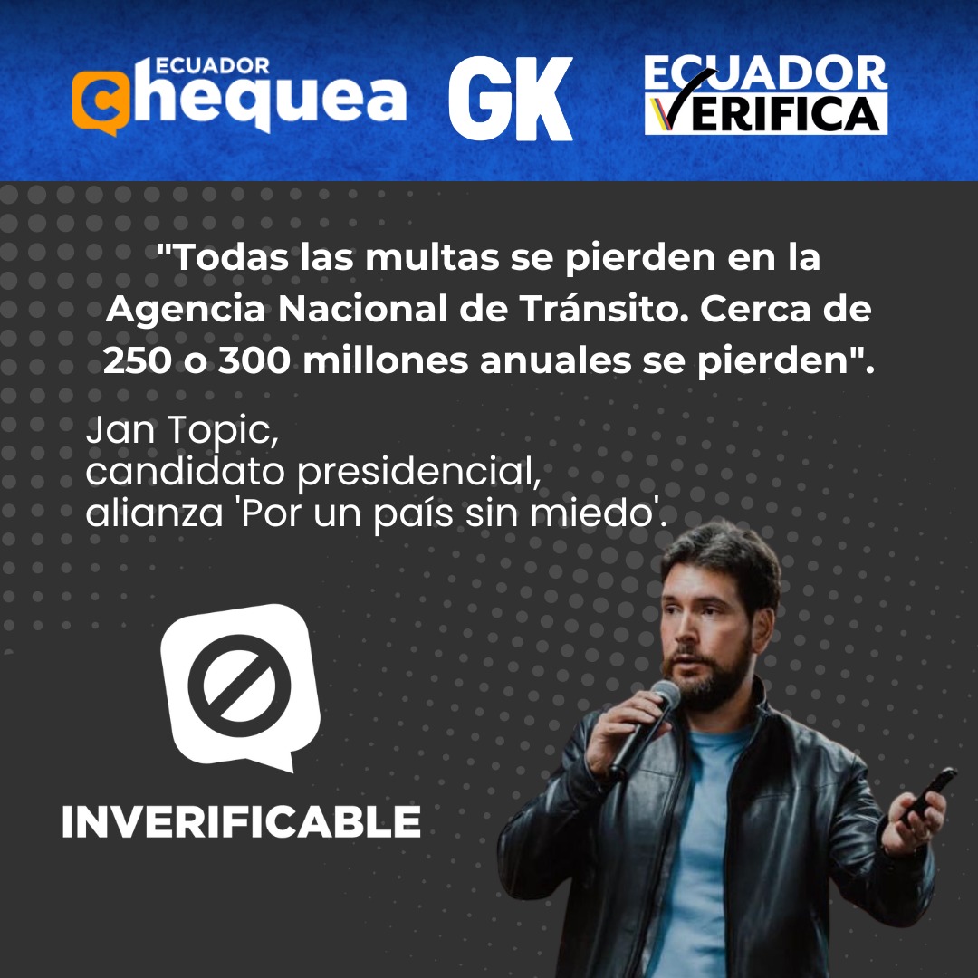 GKecuador's tweet photo. Nuestro primer chequeo de la noche es a una declaración del candidato Jan Topic, que es inverificable.

Aquí te explicamos por qué:

#EcuadorChequea #VerificaciónEnVivo #EcuadorDebate2023 #DebatePresidencial https://t.co/Rb0n3NKu8g