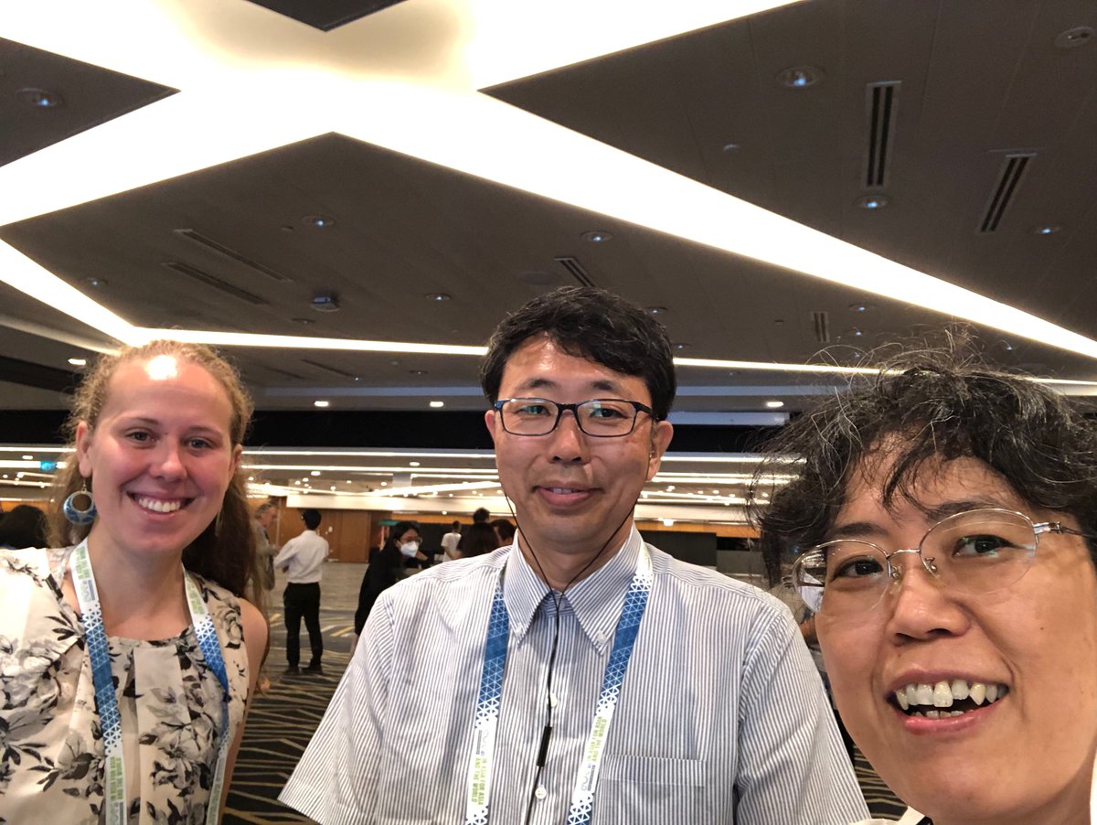 lupex_jaxa's tweet photo. Prof. Ohtake participated in Asia Oceania Geosciences Society ( #AOGS ) 2023 held in Singapore 🇸🇬 and gave an oral presentation about the LUPEX mission 🌙
We received many questions 🙏.
📸with Dr. Saeki from ALIS team and Dr. Boazman from ESA, who is also a LUPEX collaborator. https://t.co/54rBqwtkiQ