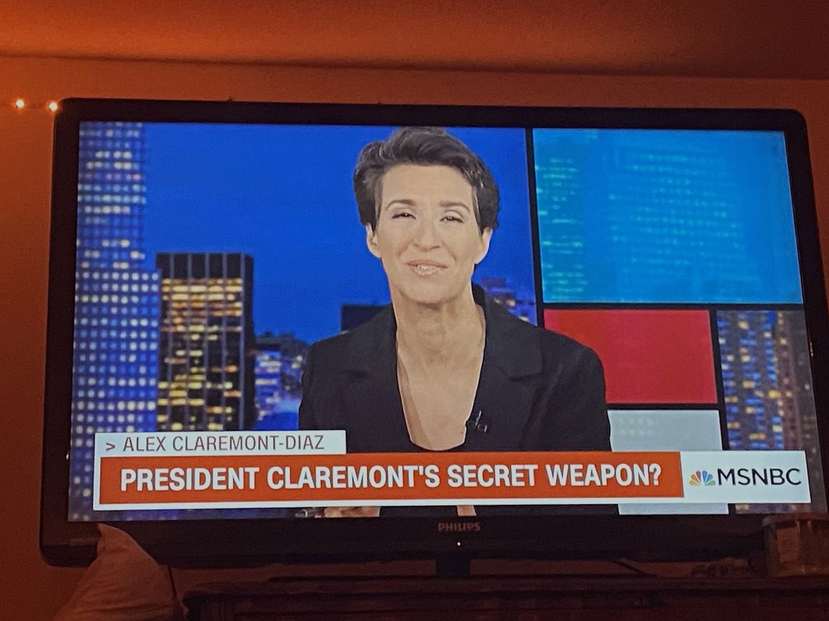 omg y’all are STILL watching red, white and royal blue?? try watching something real like the news maybe!!