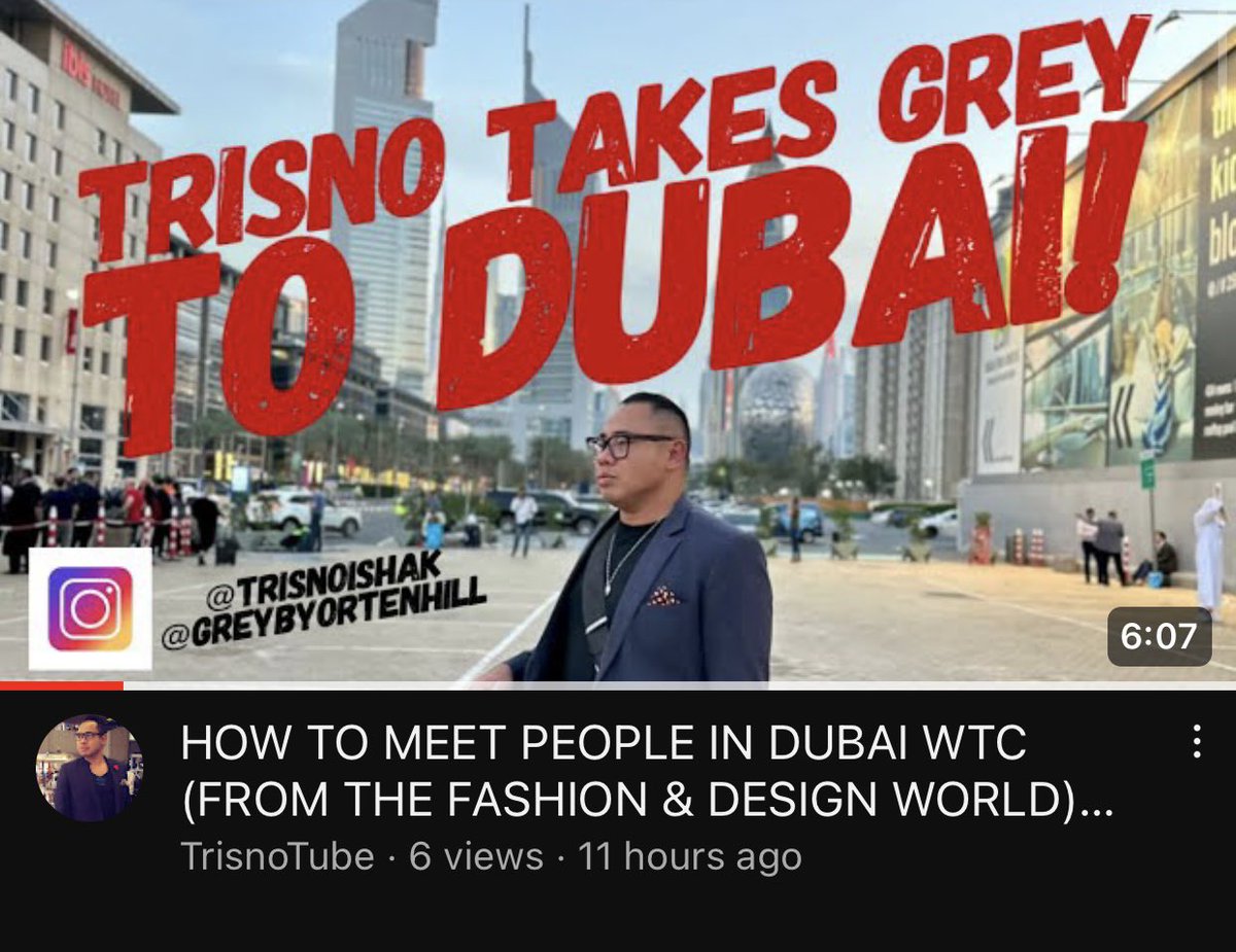 trisnotrio's tweet photo. Happy Monday. Show a brother some love, if you will. Click the link below, hit that subscribe button, like, and share! I really appreciate it. God bless you 🫶🏽 

https://t.co/yvJGpDbURh
FOLLOW: @greybyortenhill https://t.co/onlBwHFl3c