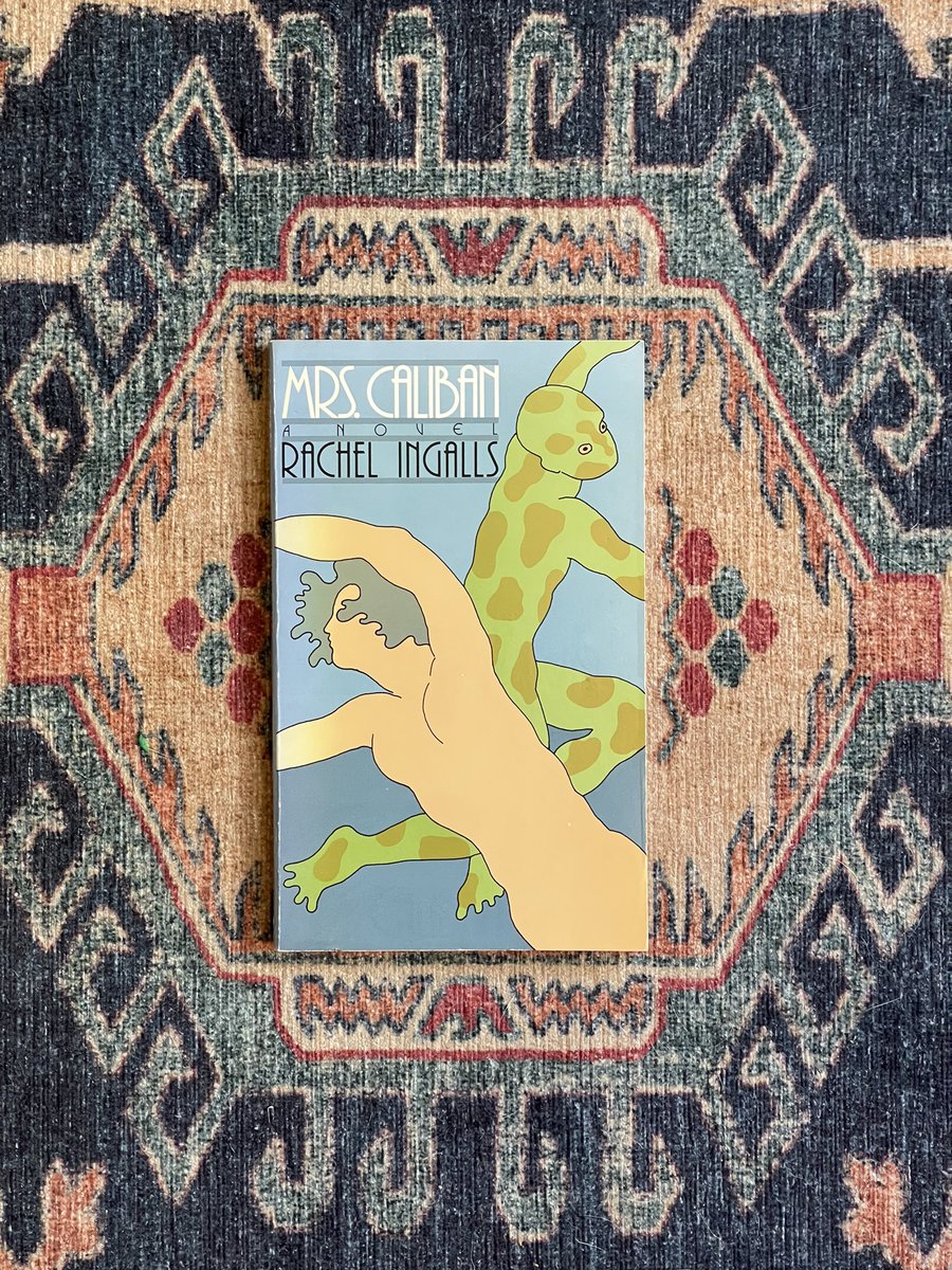 wombhousebooks's tweet photo. Mrs. Caliban by Rachel Ingalls. Paperback, 1983. #rachelingalls https://t.co/VblhcjfS2v https://t.co/6YEbVZ4aCu