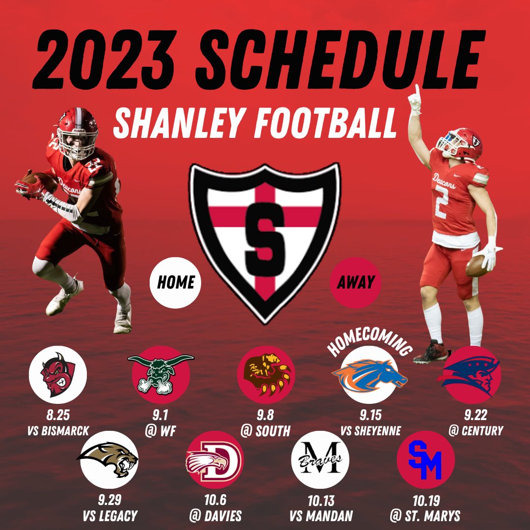 2023 SCHEDULE