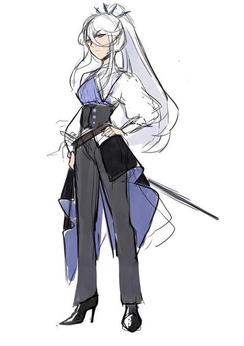 Lo mas ironico es que tengo Clorinde la estaba colocando al character board de una de mis ocs, y digamos que.. el rol de hace unos dias la situacion a sido mas o menos similar y me estoy riendo a mas no poder de la casualidad   Aqui la oc, Alice