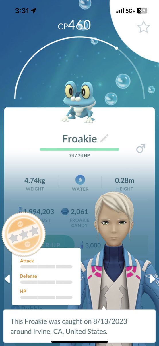 jchennav's tweet photo. #somuchwinning with a hundo and a nundo on #PokemonGOCommunityDay https://t.co/F2N1r4LOTD