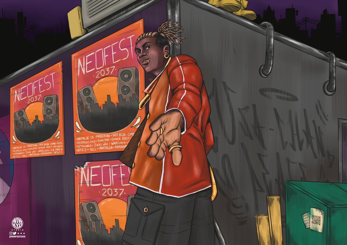 NinkyoStudio's tweet photo. Old piece that's been sitting in my sd card for awhile lol
See u at neofest!

#Illustrator #digitalart #artwork #digitalillustration #artmoots https://t.co/znIXsnCYkv