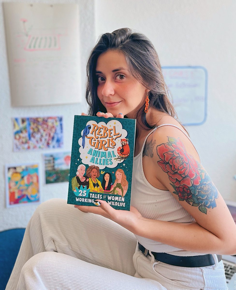 luilustradora's tweet photo. Couldn't be happier to see my illustration for a second time in a book by @rebelgirlsbook !! Thank to my agents @advocateart01 https://t.co/SdNKGCJJEq
