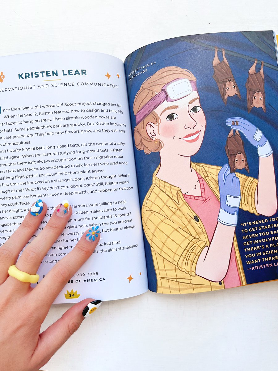 luilustradora's tweet photo. Couldn't be happier to see my illustration for a second time in a book by @rebelgirlsbook !! Thank to my agents @advocateart01 https://t.co/SdNKGCJJEq
