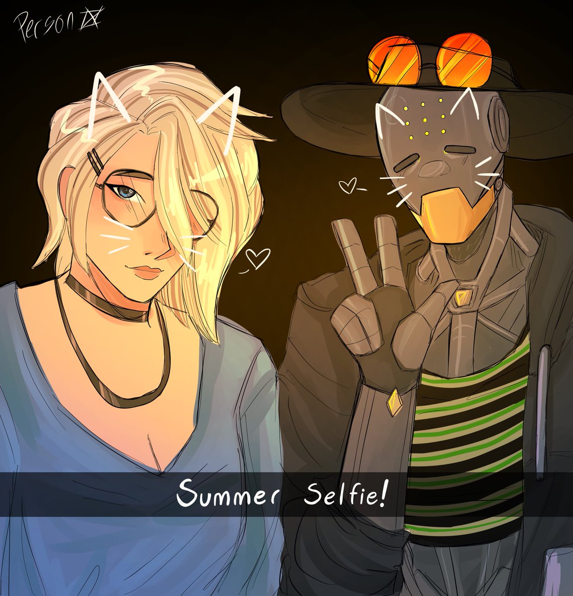 Spacetronaout's tweet photo. Where are they going? What will they get up to? #mercyfanart #zenyattafanart #mercy #Zenyatta #Overwatch2fanart #Overwatch2 #Overwatch2support https://t.co/nCgV71dYTz