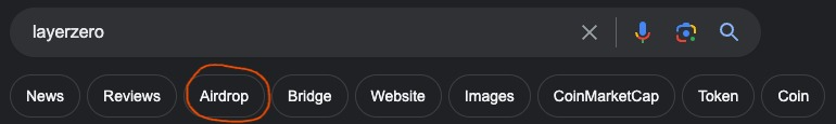 BowTiedDane's tweet photo. Weekly Airdrop Guide #4: LayerZero ($ZRO)

Even Google knows there is an airdrop coming!

Snapshot has not been taken yet, you can still net 5 figures on $ZRO! https://t.co/MEq7Rn1eml