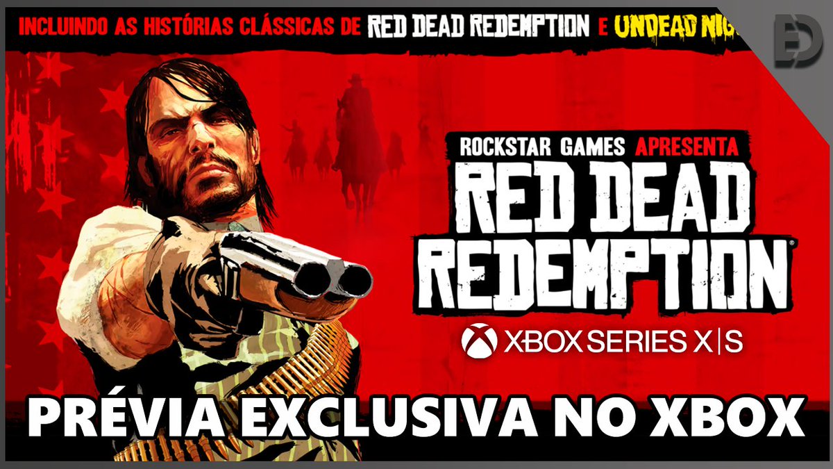 CanalDoEd_'s tweet photo. RED DEAD REDEMPTION | Prévia EXCLUSIVA do Remastered no Xbox Series X!
https://t.co/toj7ILlzGT

#rdr #RedDeadRedemption #rdrremaster https://t.co/a1bgrplpsP