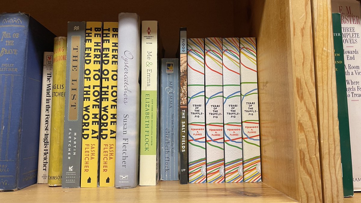 Never, ever, gets old, or goes unappreciated! 😊

Thank you, <a href="/Powells/">Powell's Books</a>, for carrying The Salt Fields, and thank you to all independent bookstores for your continued support.😊