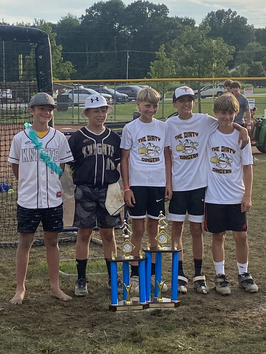 Almost …. The Knights Gold team finished runner-up in the Twinsburg Wiffle Ball World Series.