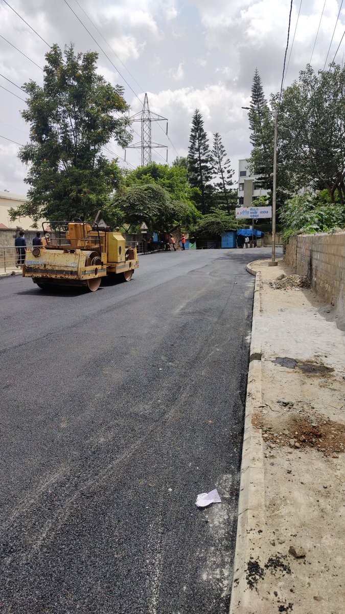 Another Model Road CSR Project.
#wip

Location: Peenya
CSR Partner: Radiall India 

Road safety starts with better infrastructure.

Let's join hands in making our roads safer for everyone.

A big thanks to bbmp, btp, BWSSB and bescom for their support 🙏