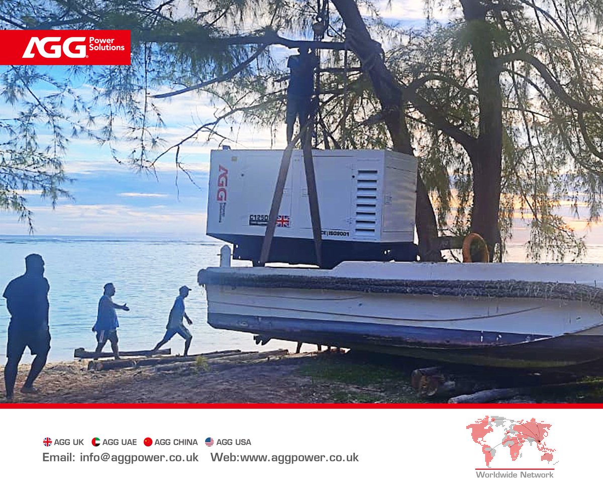 Landing on a beautiful island! ⛵
This time it's a 125kVA #AGG #generatorset delivered to an island. 🏝With a durable canopy and flexible structure, this unit is more than ready to provide reliable power for the project. 
#dieselgenset
#powergenerator
#aggpower
