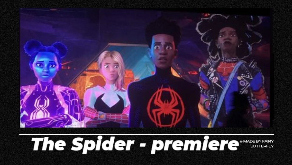 NefertaryDyath's tweet photo. 𝐍ew 𝗎pdate › © Nefertarydyath 
 #RPSpiderverse  — Premiere

Llegamos a la recta final de este gran proyecto, sin duda alguna disfrute trabajar con un lindo equipo de cast y de producción, en compañía de mi mejor amiga Vic, llegamos a la premiere, a disfrutar de este gran filme https://t.co/2yivGObHt7