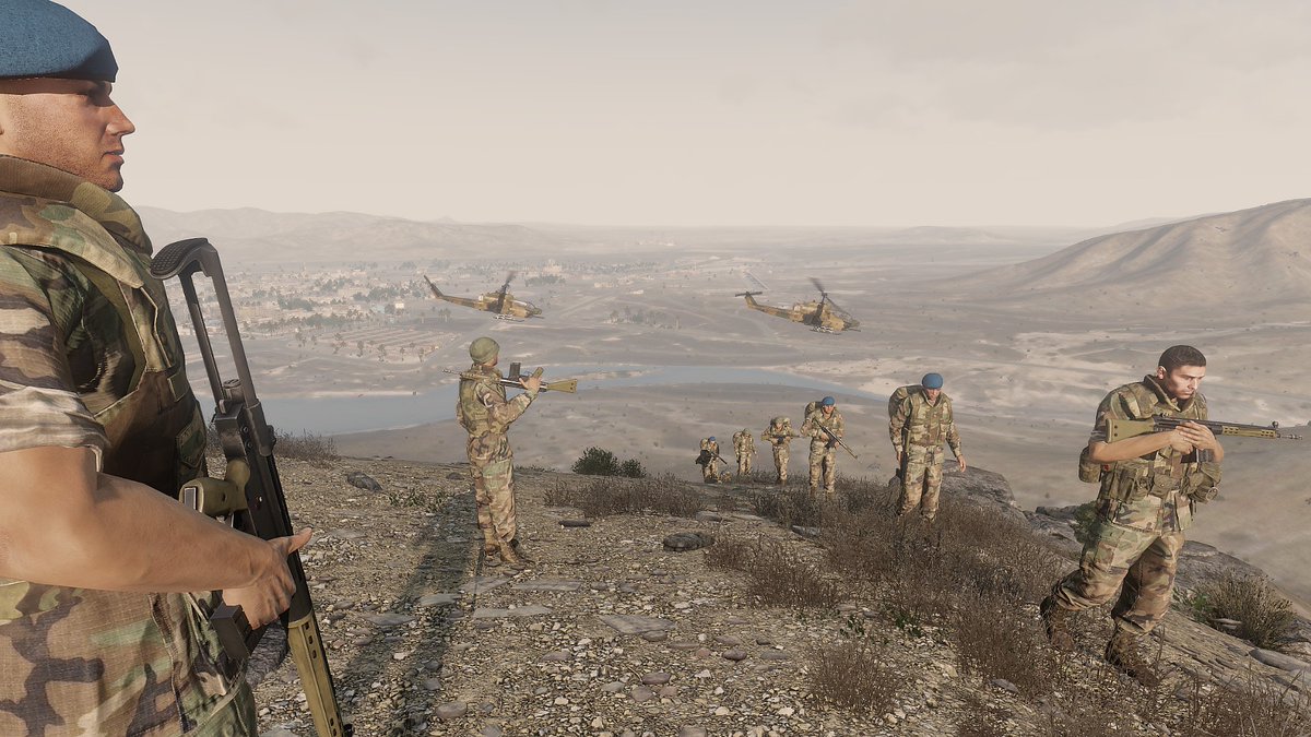 FallTry45's tweet image. "şişşt hele bakın kimler geliyor, komandolarin yavru kurtları"

#Arma3