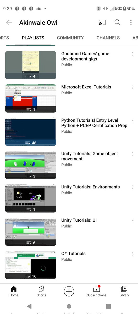 WallyOwi30's tweet image. 🍯
youtube.com/@AkinwaleOwi
#learnpython #unitygamedevelopers