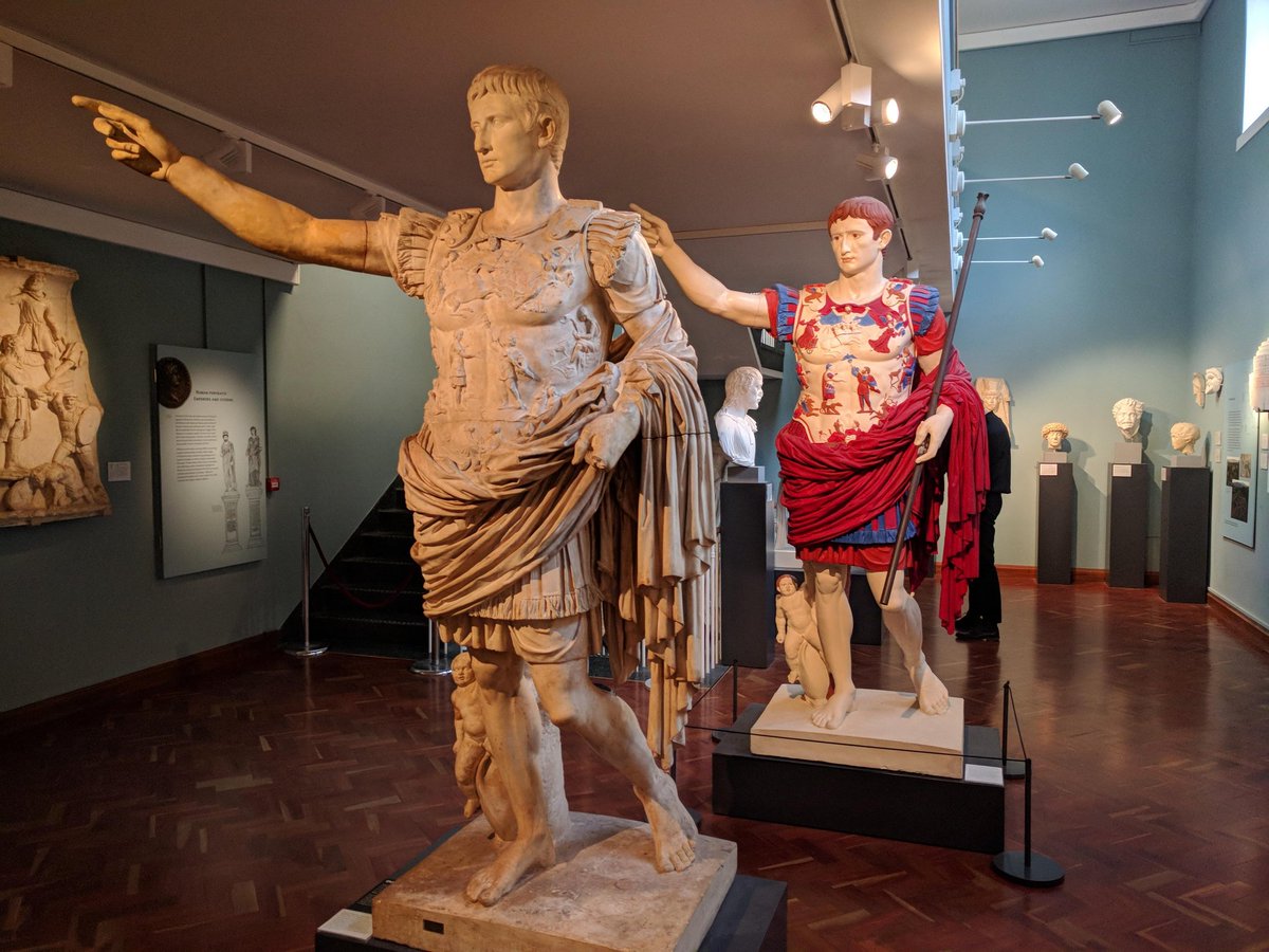 ElizabethW2527's tweet photo. @chapps Here is an example from the British Museum of what they may have looked like when painted https://t.co/ZahijdfV3Y