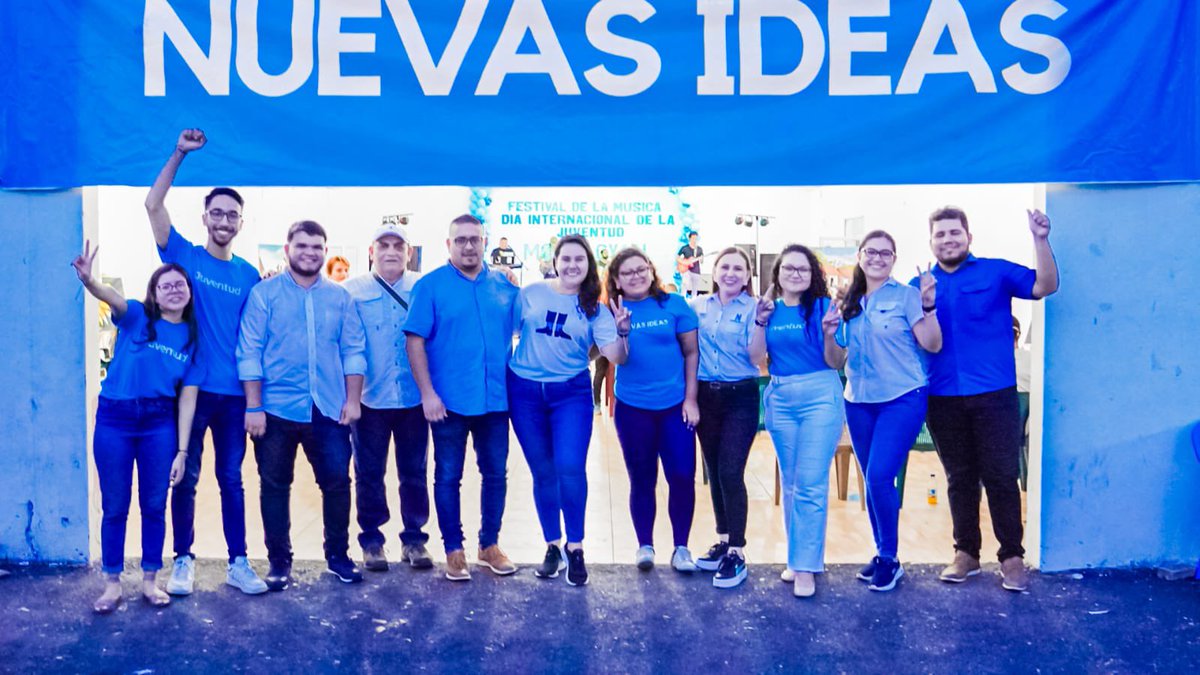 ivaniahandal's tweet photo. ¡Este fin se semana activamos el #ModoCyan en todo El Salvador! 🇸🇻🫶🏻

Nuestros jóvenes son talentosos, energéticos y líderes. Seguiremos potenciando sus habilidades para construir el país que siempre soñamos. 🤩

Gracias a nuestro partido @nuevasideas y a nuestro presidente @xzablah por creer en la juventud y guiarnos para seguir el proyecto del Presidente @nayibbukele. 🙌🏻