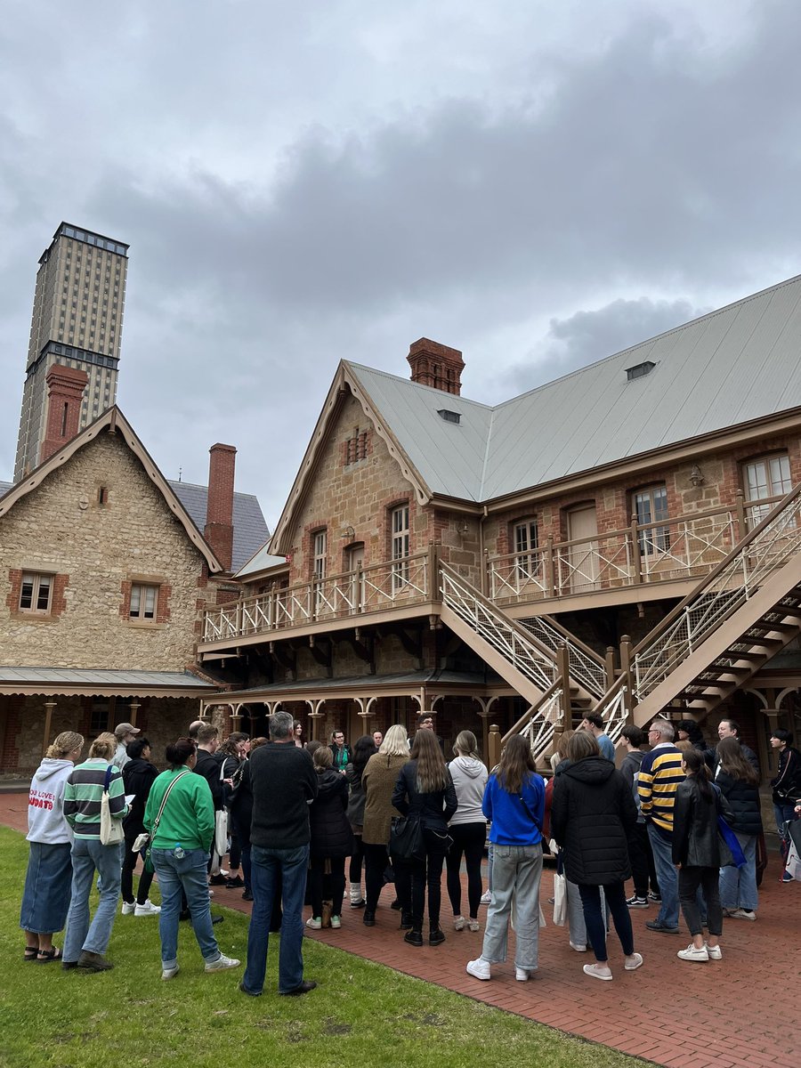 Our team had an excellent time yesterday leading groups of prospective criminologists on a series of crime walks around North Terrace for open day <a href="/UniofAdelaide/">Uni of Adelaide</a>