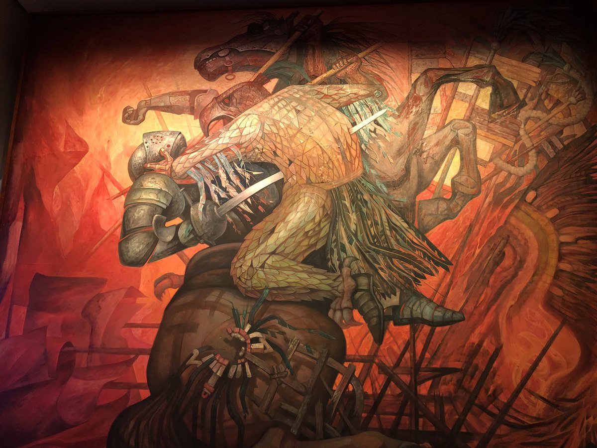 Cuauhtemoc_1521's tweet photo. De acuerdo a mi opinión, este es fue el orden de los factores, la jerarquizaciónC que causaron la derrota mexica durante el sitio que sufrió Tenochtitlan. Y tú en qué orden los colocarías? Estás de acuerdo? 
1. El rencor, el enojo, hacia la opresión mexica (Triple Alianza) de los señoríos indígenas subyugados
2. La epidemia de huey zahuatl o viruela
3. Incapacidad de los mexicas por acabar con los castellanos durante la Noche Triste y su penosa huida hacia Tlaxcallan
4. Incapacidad de forjar alianzas con otros señoríos, como los purépechas y los tlaxcaltecas
5. La tecnología de los castellanos