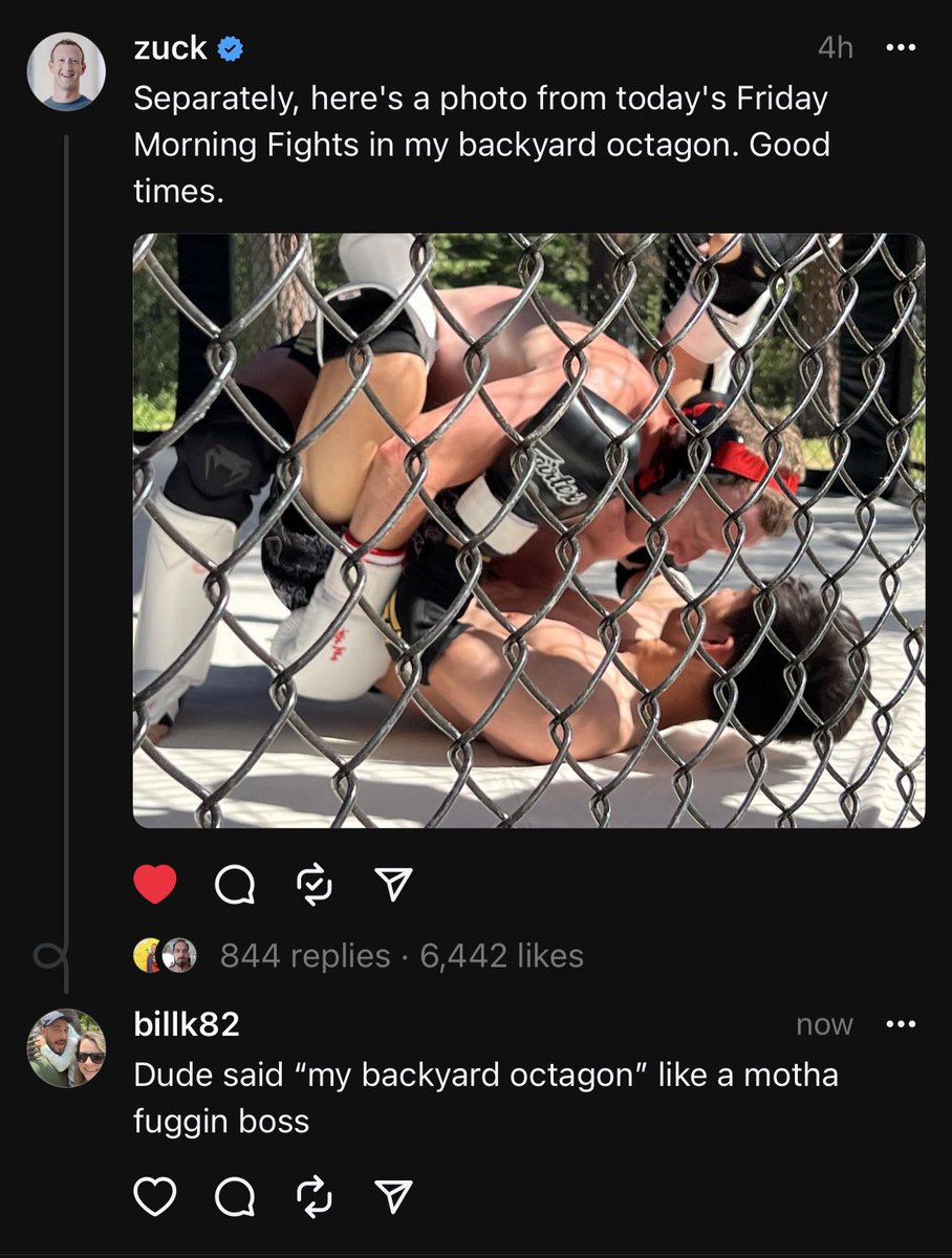 WilliamK82's tweet photo. I’m only here (Twitter) to see the reactions of Elmo getting publicly owned by Zuck https://t.co/wTnX5D54pa