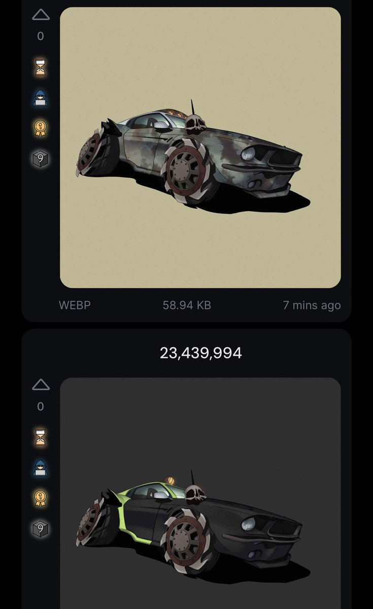 Today, we unveil the Skull Crushers 💀

Limited Edition, featuring 10 unique buggies from our existing three series, all designed to CRUSH them all. 

We honor the inaugural owners, <a href="/moontoddler/">Selfmade 🇦🇱</a> and <a href="/ElProfessor_NFT/">El Professor</a> , and invite you to take the wheel and conquer the road like