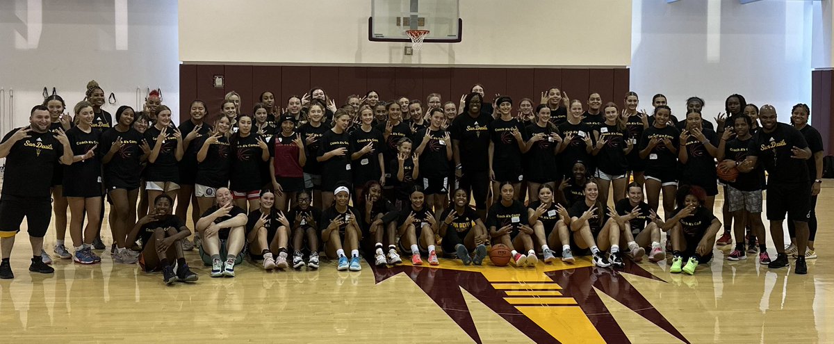 Had a great weekend at @CoachAdair elite camp. Thank you for giving me the opportunity to come showcase my skill to you! @CoachSanchez @SunDevilWBB