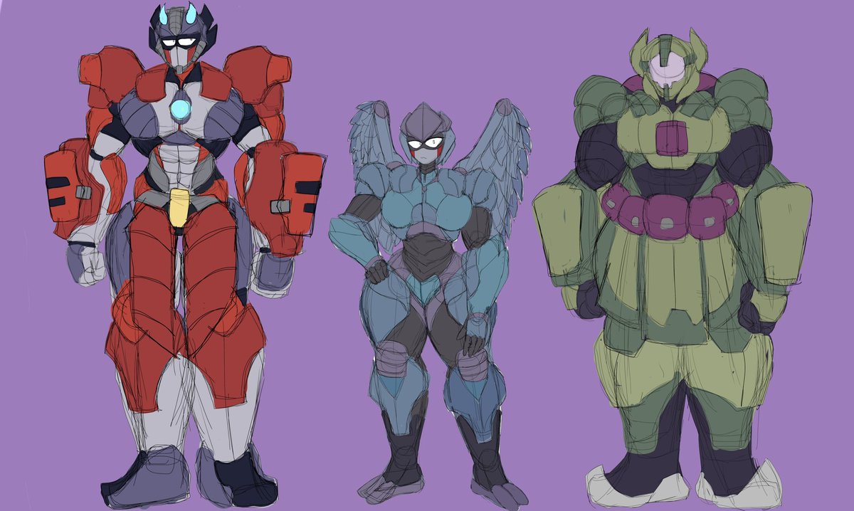TheSushiSensei's tweet photo. Size comparison of the EVerse Astraknights:

[ #smg4fanart | #smg4 | #smg4ev | #smg4au | #smg4oc | #gumat ] https://t.co/GKmZc2j6Ly