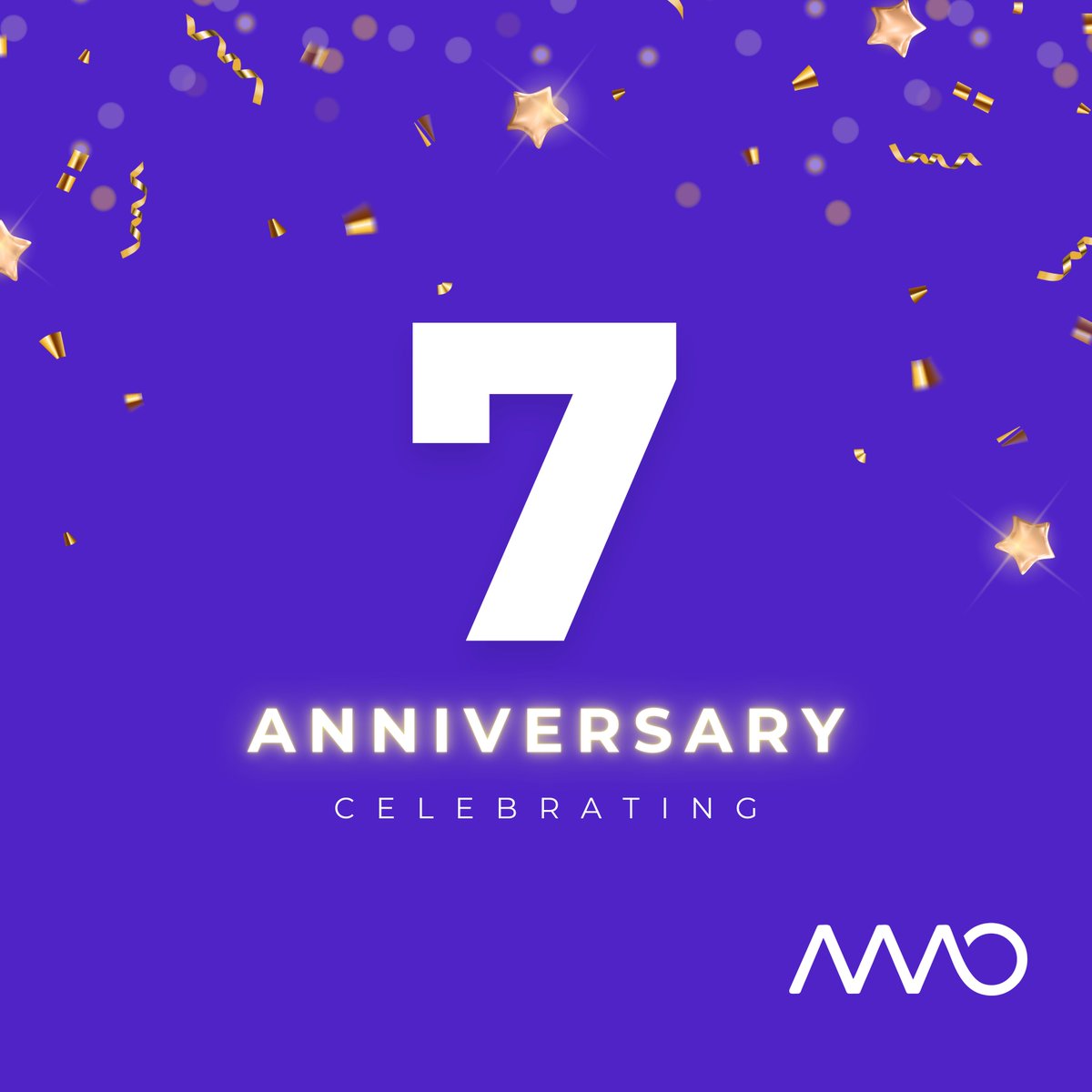 Fun Fact: Did you know that AMO is 7 years young?  Keep an eye on our updates for what's coming next! #ExcitingNews #Innovation #AgileManagement #StayTuned #anniversary