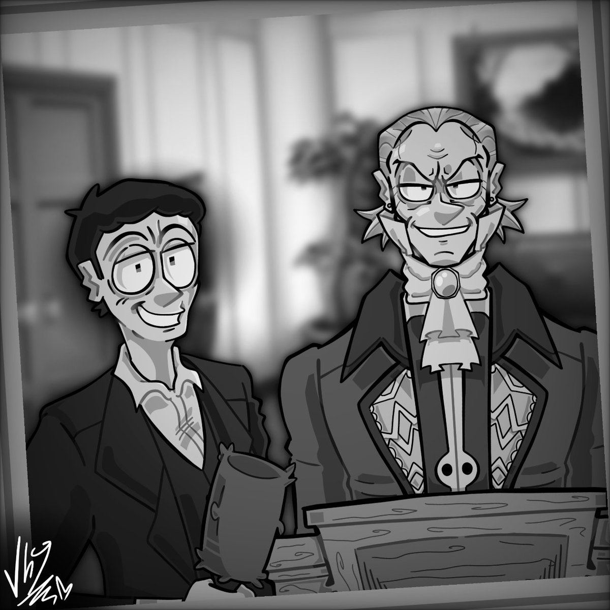 VH9ila49's tweet photo. RT and the famous Manfred Von Karma
"Wabadabadub is that true?" Courtside
@RTGameCrowd #rtgame #rtgamecrowd #digitalart #digitalpainting #digitaldrawing https://t.co/8mAPLYBrBx