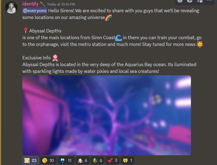 dearyvie's tweet photo. ‼️🐚NEW SIREN COAST LEAK🐚‼️

--name leak for the main map of Siren Coast!
                         - ABYSSAL DEPTHS-
-pic creds: @evermystique on the Siren Coast discord🩶

#sirencoast #SirenCoast #SC #sc #dressupgametea #dressuptea #RTC #roblox #newrobloxgame #RHTC #royalehigh https://t.co/zHGG5wxBZy