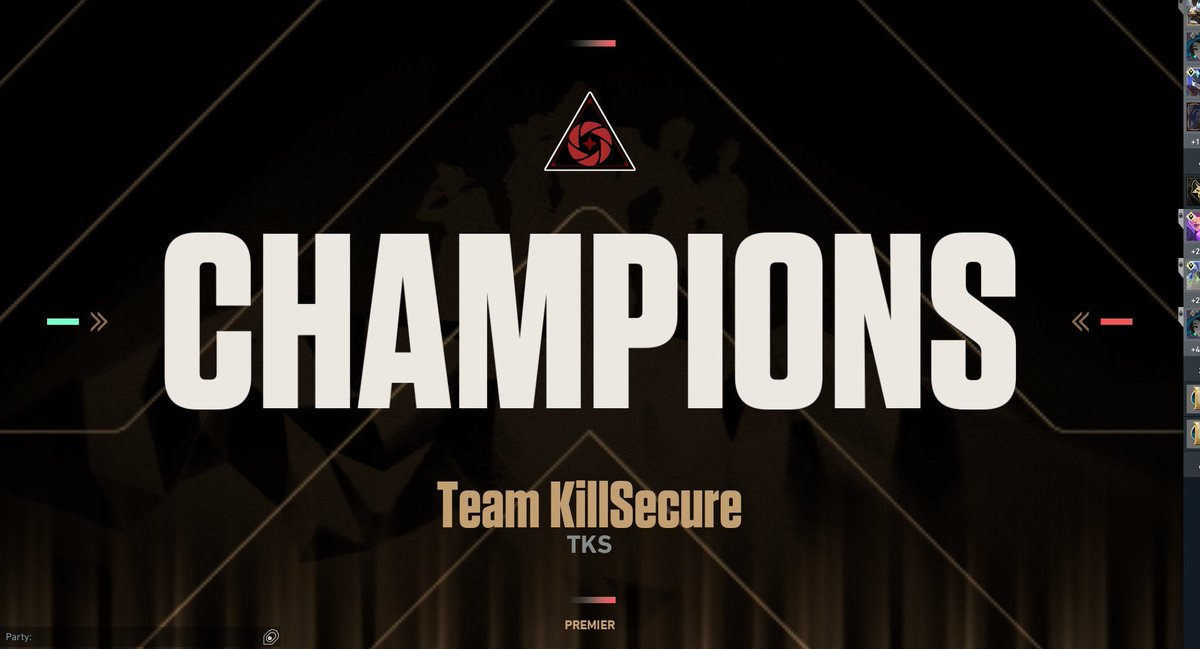 TheRealMaebeck's tweet photo. I participated in Premier and we WON LET'S FUCKIN GOOOOOOOOOOOOOOOOOOOOOOOOOOOOOOOOOO
#valorant #premier #valorantpremier #TEAMKILLSECURE https://t.co/1bzFVZTqQt