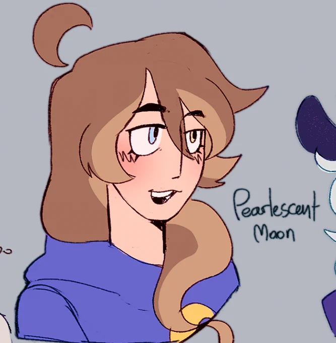 thinking about her :3  sorry i adore my pearl design she is wonderful