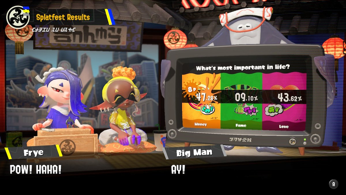 RinnyOO2's tweet photo. Team fame will be famous for this, thats for sure XD #Splatoon3 #NintendoSwitch https://t.co/epmVDEgadu
