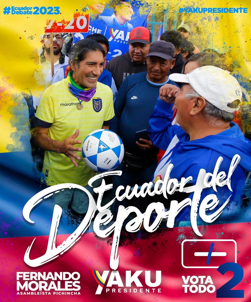 cucomitae73's tweet photo. Un gobierno no se puede manejar con pistolas, panpanpan, estimado
@jantopicecuador, mejor venga le invito a jugar un Ecuavoley le dice nuestro Presidente
@yakuperezg, saben por qué? Porque también tenemos que darle apoyo a todos los deportistas, nadie ha visto ese eje! #YakuPower https://t.co/kxa6VHw1aG