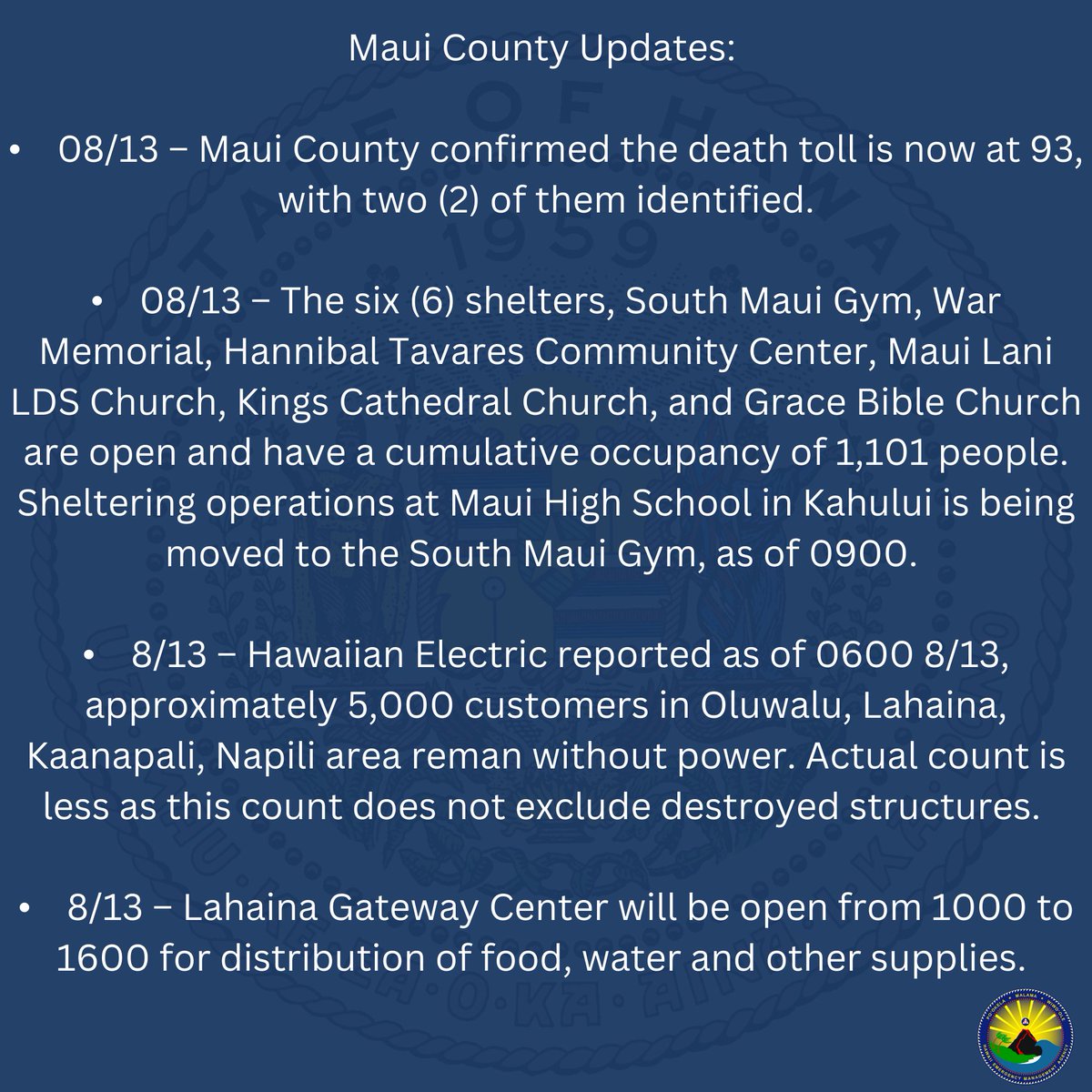 Governor Josh Green tweet media