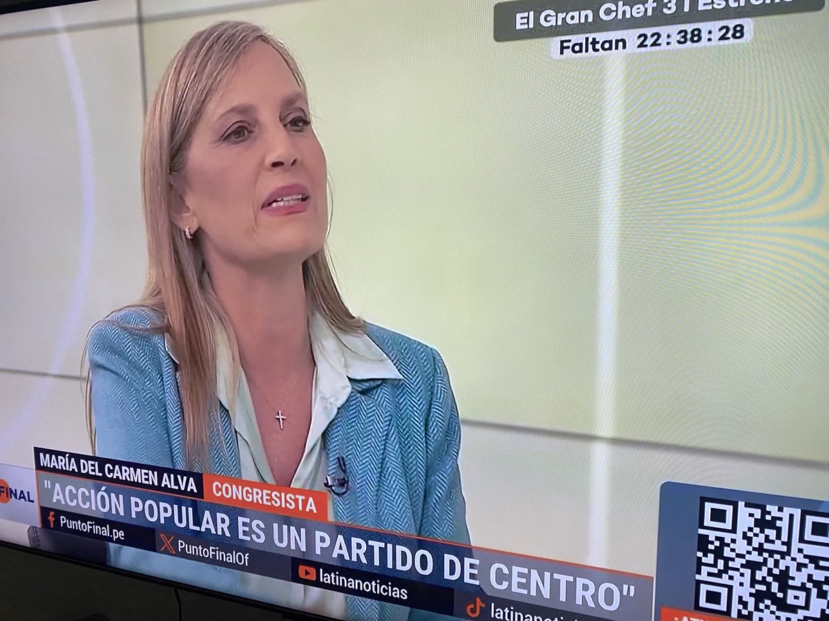 _AguilarVictor's tweet photo. A Maricarmen Alva @MaricarmenAlvaP le descubrieron que siendo congresista intercedió para que le paguen más de S/14 millones a un proveedor del Ministerio de Salud. ¡Y se los pagaron! Pero @DeltaMdelta no le pregunta nada al respecto. Todo lo contrario, parece su asesora de imagen en un media training. Una de las tantas vergüenzas del pseudo periodismo nacional. Se nota la mano de Cayetana Aljovín y sus puertas giratorias.