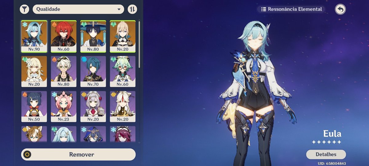 xiaothers's tweet photo. vendo conta de genshim por 100 reais. 

entao gnt, criei essa secundaria tem tempo mas nao to dando conta de jogar nela por falta de tempo etc to pedindo 100 reais quem quiser chama na dm. 

tem 4 t5, a arma assinatura da eula, e tem MUITA coisa pra fz eu quase n joguei https://t.co/ADijOZbzWb