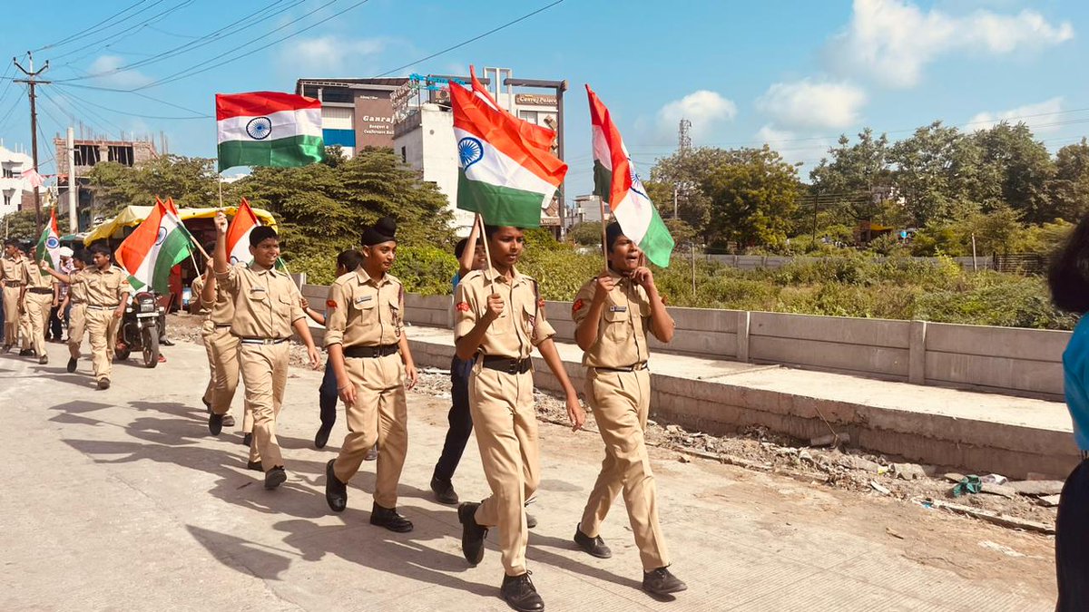 Cdts of 52 Mah Bn NCC Nanded are practising with  full of josh for the upcoming 76th Independence Day celebrations 2023. 
#IndependenceDay 
#NCC 
<a href="/52_Mahnccbn/">Team 52 Mah Bn NCC Nanded</a> <a href="/ncc_dte/">Maharashtra NCC Dte</a> <a href="/NCC_Aurangabad/">Aurangabad NCC Gp</a> <a href="/gpsingh3para/">GP Singh</a> <a href="/HQ_DG_NCC/">National Cadet Corps</a> <a href="/PMOIndia/">PMO India</a> <a href="/rashtrapatibhvn/">President of India</a>