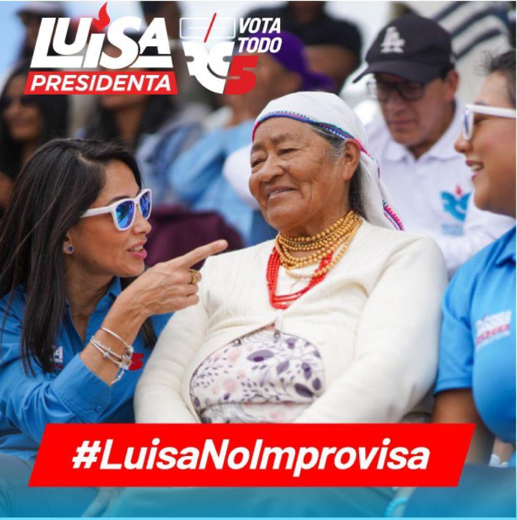 OtavaloRC's tweet photo. #LuisaNoImprovisa https://t.co/K2l0UaG4Z6