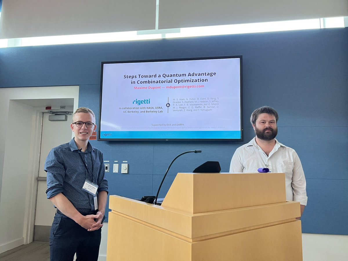 GrassellinoSRF's tweet photo. Day 6 of #USQIS2023 focuses on algorithms and quantum error correction, with extraordinary lectures from @rigetti Maxime DuPont, Hank Lamm and @PeterPOrth @sqmscenter @Fermilab https://t.co/2JtrupDUz0