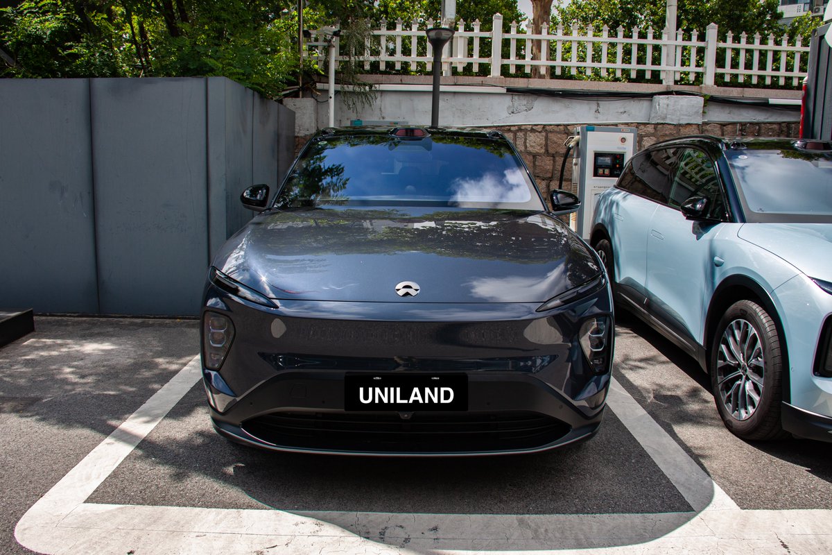 MotorsUniland's tweet photo. Nio EC7 2023. An all-electric coupe SUV. simplicity, luxury design style makes this car comparable to Mercedes-Benz and BMW. Feel free to contact us for more details. #nio #nioec7 #evexporter https://t.co/b0lZiIOdEA