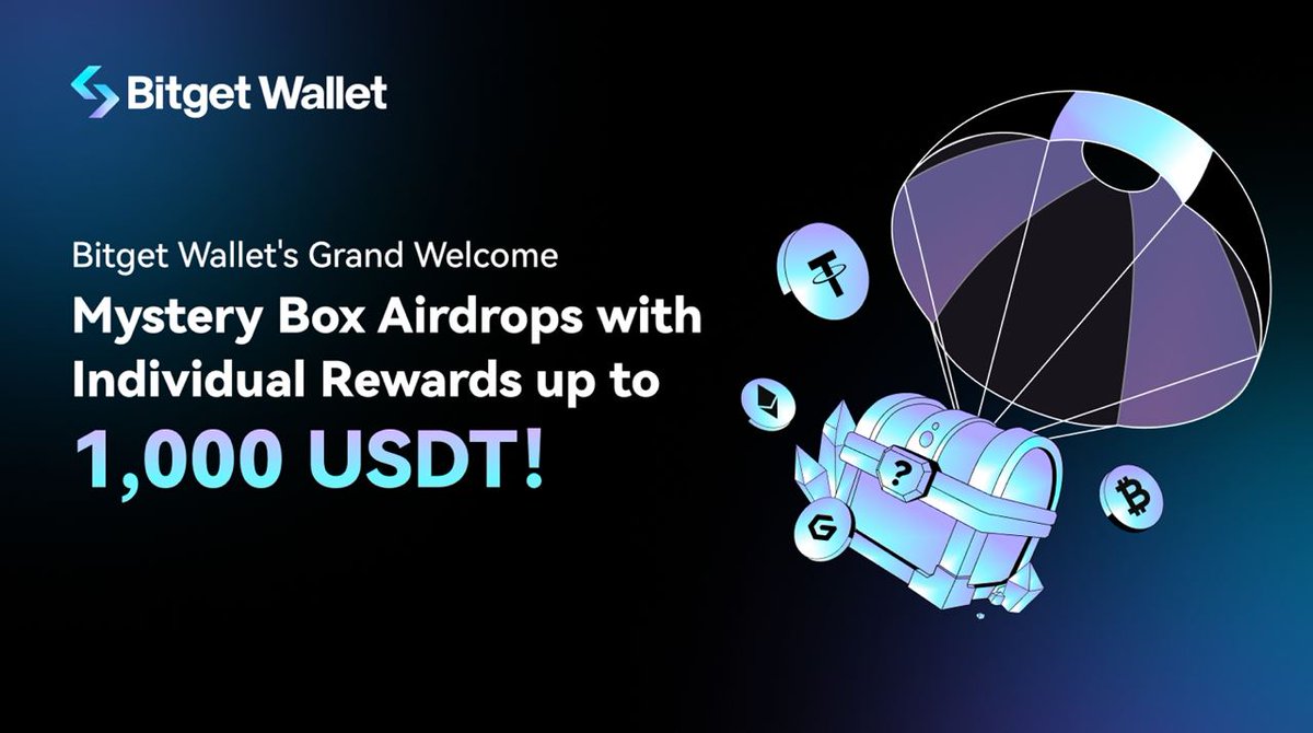 💜➡️🩵Celebrate BitKeep Wallet's brand upgrade to #BitgetWallet!

💪 Faster Trading, Better Assets. Bitget Wallet, Your Web3 Trading Wallet of the Future.

🎁Bitget Wallet's Grand Welcome: Swap &amp; Hold ≥ $10 on Bitget Wallet, Win up to $1,000!
🧧 Don't miss out on 2,000 Mystery