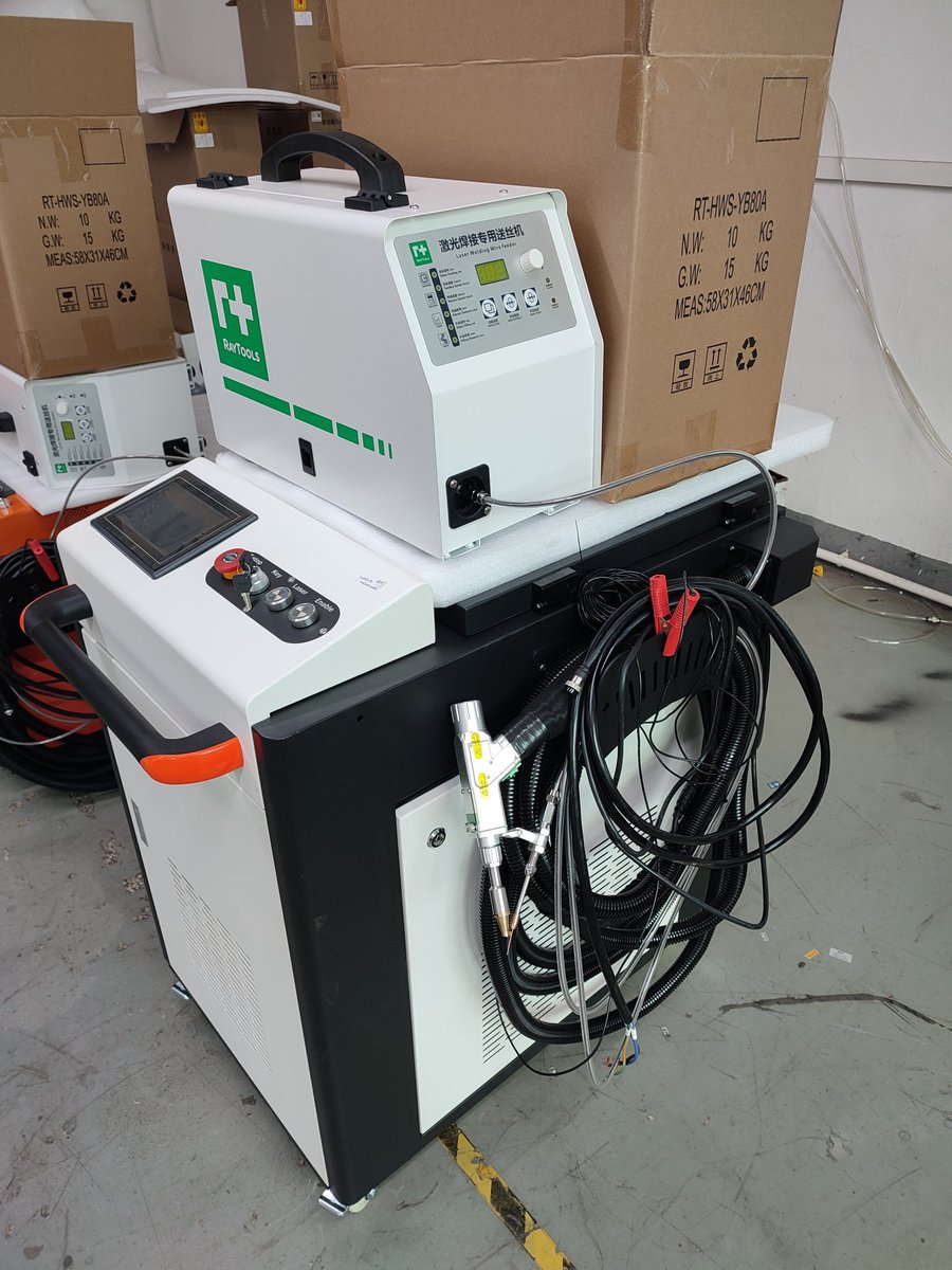 dapenglaser's tweet image. Handheld laser welding machine with raytools head.

Looking for dealer.
Email: director@dapenglaserwelding.com 
#Dapenglaser
#lasermarking
#laserwelding
#lasercutting
#lasercleaning
