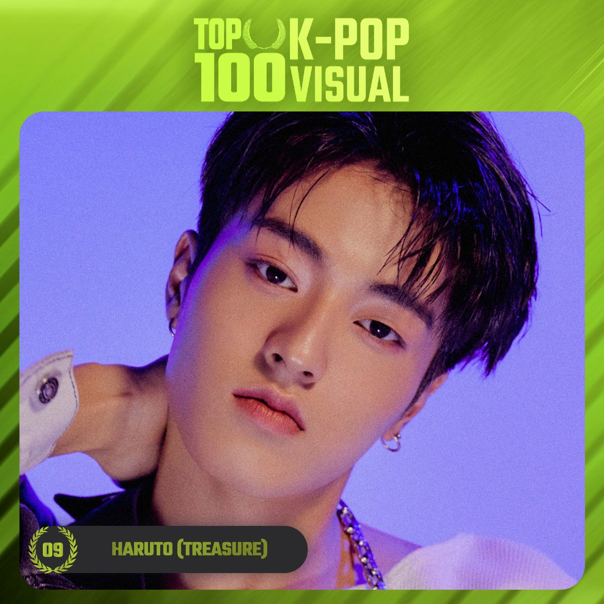 TOP100KPOP's tweet photo. TOP 100 – K-POP VISUAL

#9 Haruto (#TREASURE)

Congratulations! 🎉 https://t.co/RbwUlGWuEO