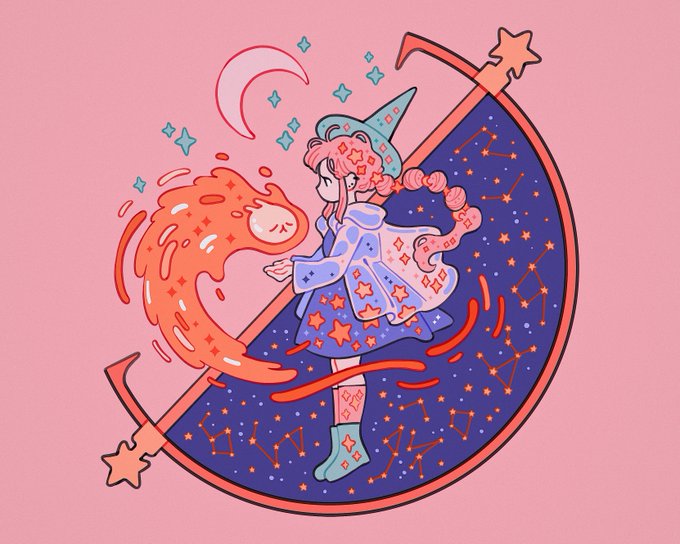 「hat shooting star」 illustration images(Latest)