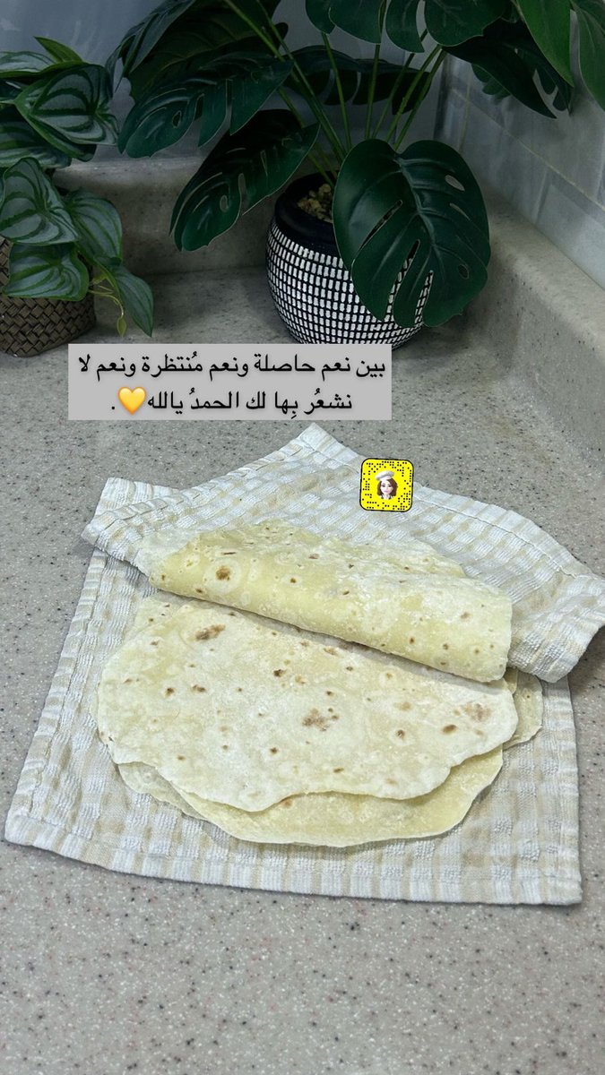round_gf's tweet photo. "إنَّما القَلبُ يتقلَّب؛ فاسأَلُوا الله الثّبَات ولا تغتَرُّوا🩶".

تورتيلا سريعه خاليه من الجلوتين والالبان والبيض https://t.co/B924VS27xi