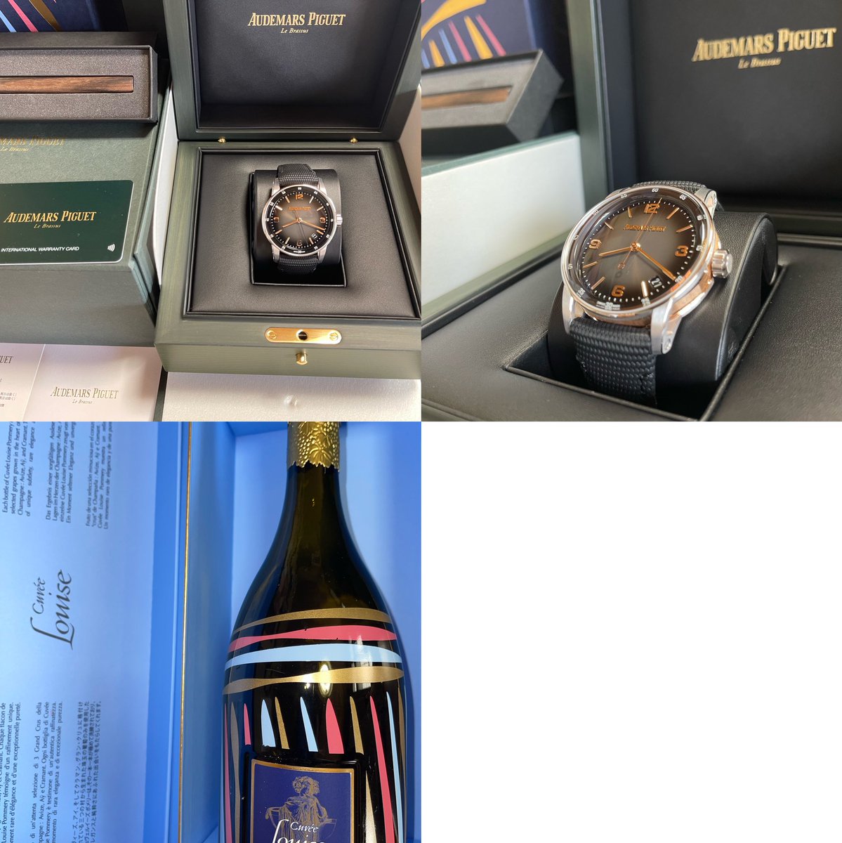 APROLEZEAUX's tweet image. 先月購入してましたのでアップします✨
ロレから始まり色んな時計に興味をもち
とうとう大本命を手にしました😍🎉
#開封の儀
#Code1159 by AUDEMARS PIGUET